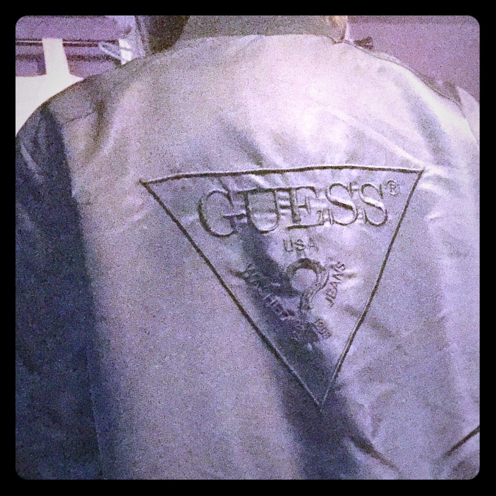 Men’s Guess Jacket Black Zip up